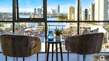Apartment, 2 Bedrooms, 2 Bathrooms | Living area | 20-inch LCD TV with digital channels, TV