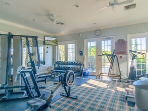 Fitnessbereich