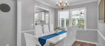 Fenced Yard * Walk to Greenway Trails * Covered Patio