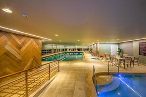 Indendørs pool, udendørs pool