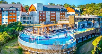 Comfortable and now cheaper Gramado resort. Deluxe family room. Lots of leisure time