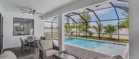 Außenpool, beheizter Pool