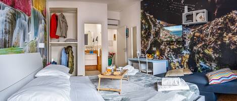 1 Schlafzimmer, Bügeleisen/Bügelbrett, Internetzugang, Bettwäsche