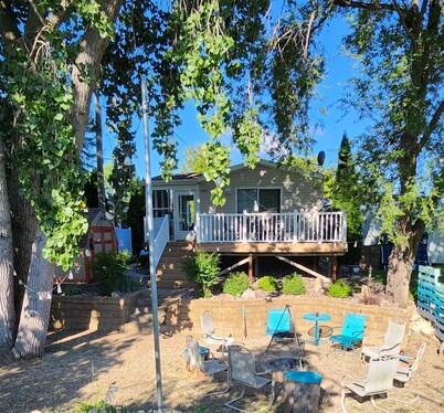 A stone's throw from the River, this amazing property won't disappoint!  