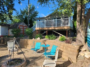 Terrace/patio - A stone's throw from the River, this amazing property won't disappoint!   (Prairie du Chien)