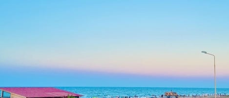 Sun loungers, beach towels