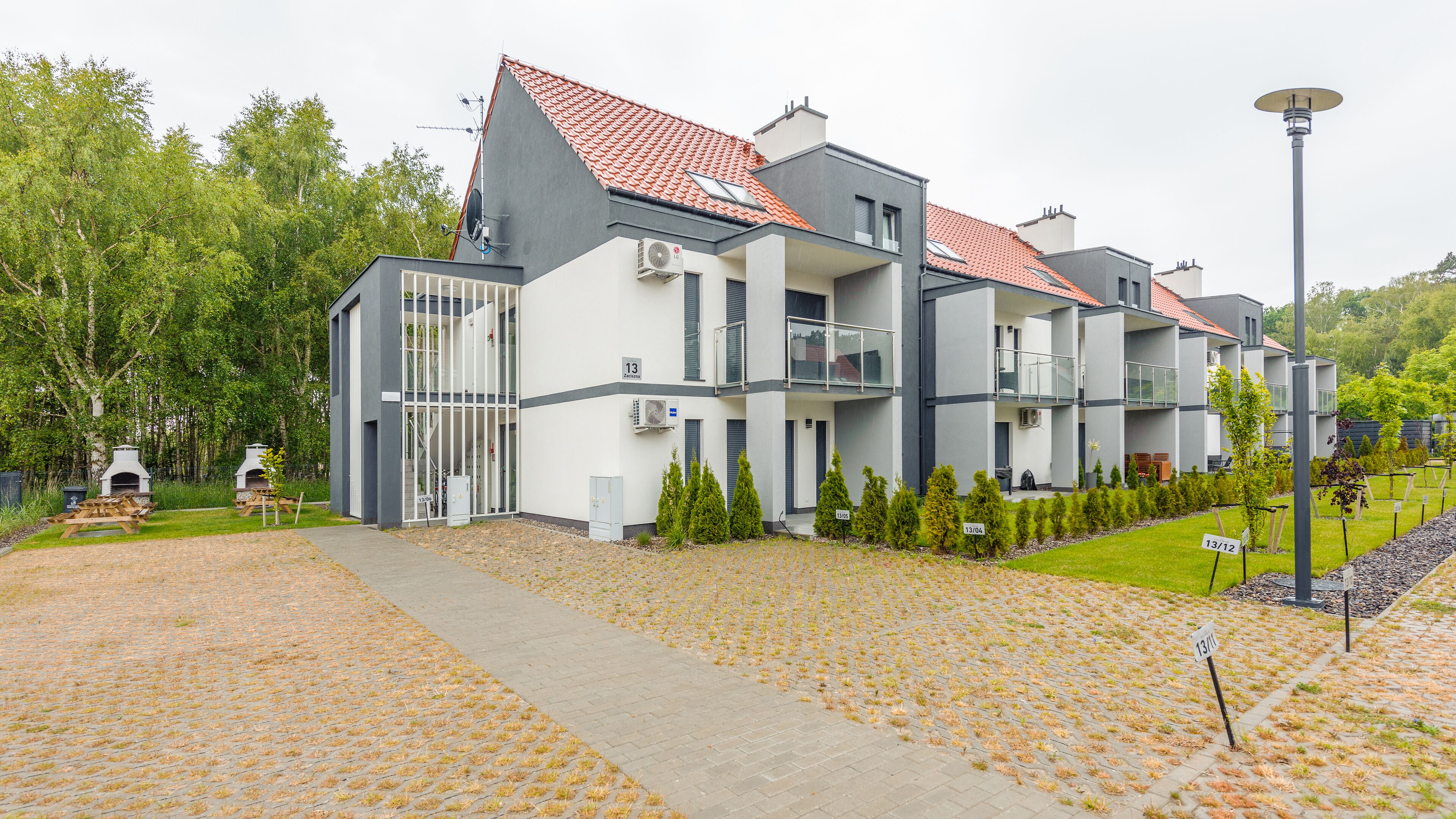 Fassade der Unterkunft