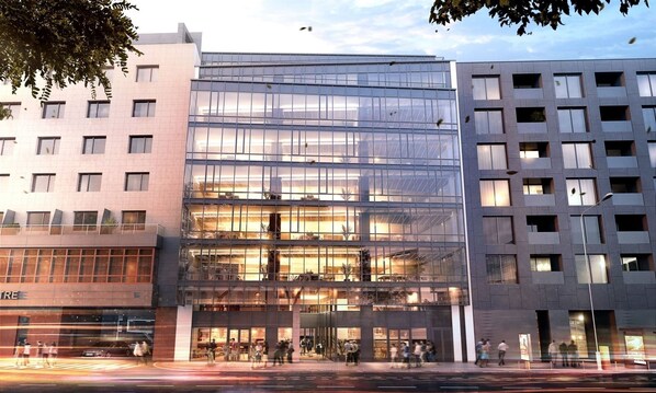 Façade de l’hébergement