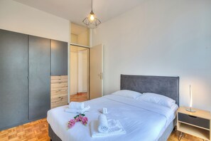 Standaard appartement, meerdere slaapkamers (Bellinzona in centro) | 2 slaapkamers, een strijkplank/strijkijzer, gratis wifi, beddengoed