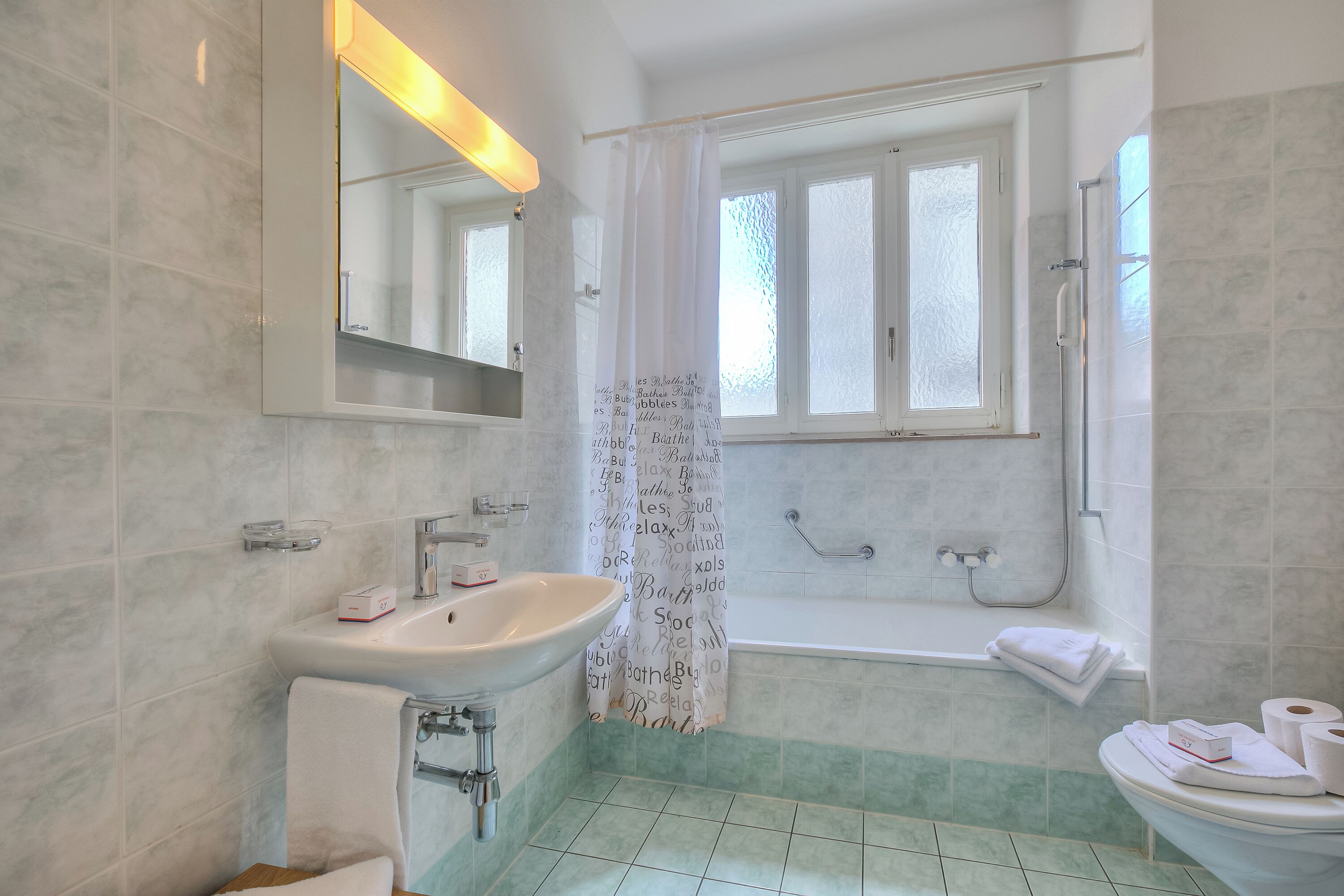 Standard-Apartment, 3 Schlafzimmer (Bellinzona in centro) | Badezimmer