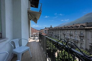Familjelägenhet - flera sovrum (Castle view) | Balkong