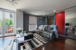 Living room - P&O Obozowa 2 (Warsaw)