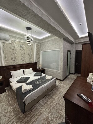 Deluxe Double Room | Premium bedding, in-room safe, soundproofing, free WiFi