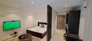 1 Schlafzimmer, Bügeleisen/Bügelbrett, kostenloses WLAN, Bettwäsche