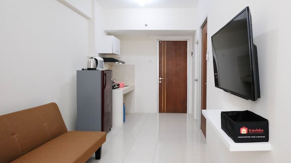 Apartment, 2 Bedrooms | Living area - Clean And Comfy 2Br Apartment At Puncak Kertajaya (Surabaya)