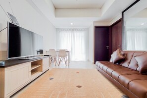 Living area - Comfortable And Tidy 2Br Apartment At Saveria Bsd City (Pagedangan)