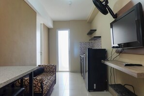 Living area - Strategic 1Br At Bassura City Apartment (Jakarta)