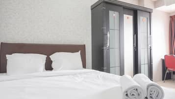 Apartemen, 2 kamar tidur | 2 kamar tidur dan Wi-Fi gratis