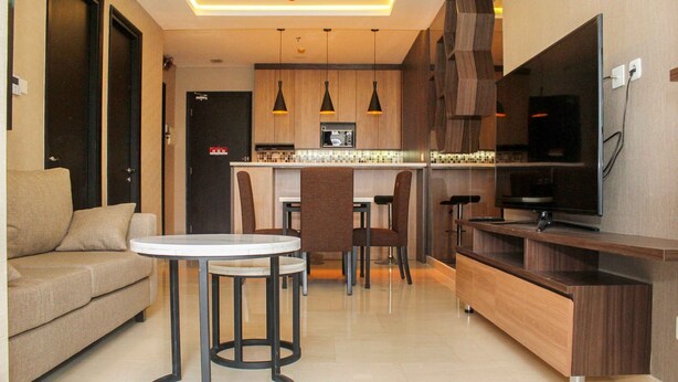 อพาร์ทเมนท์, 2 ห้องนอน | บริเวณนั่งเล่น