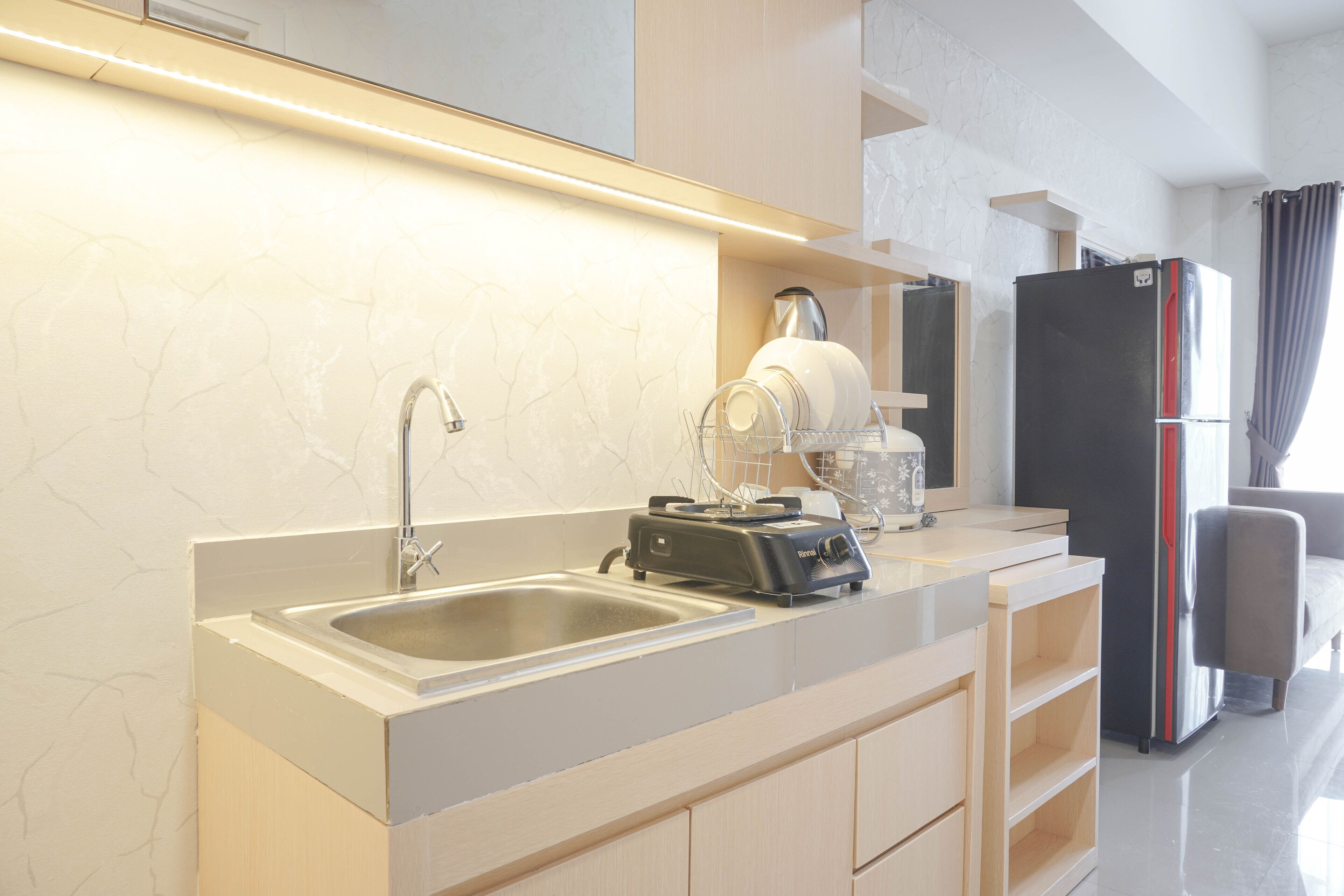 Apartment, 2 Bedrooms | Private kitchen | Fridge, stovetop, cookware/dishes/utensils