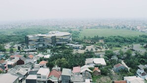 Pemandangan bandar dari hartanah