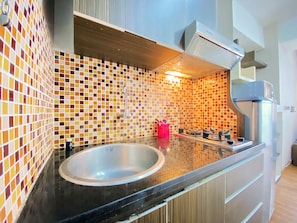 Apartment, 1 Bedroom | Private kitchen - Homey 1Br At Jarrdin Cihampelas Apartment (Bandung)