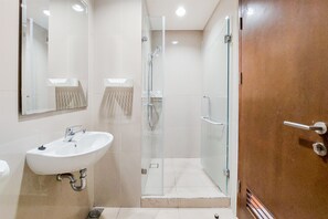 Apartment, 1 Schlafzimmer | Badezimmer | Kostenlose Toilettenartikel, Handtücher, Seife, Shampoo