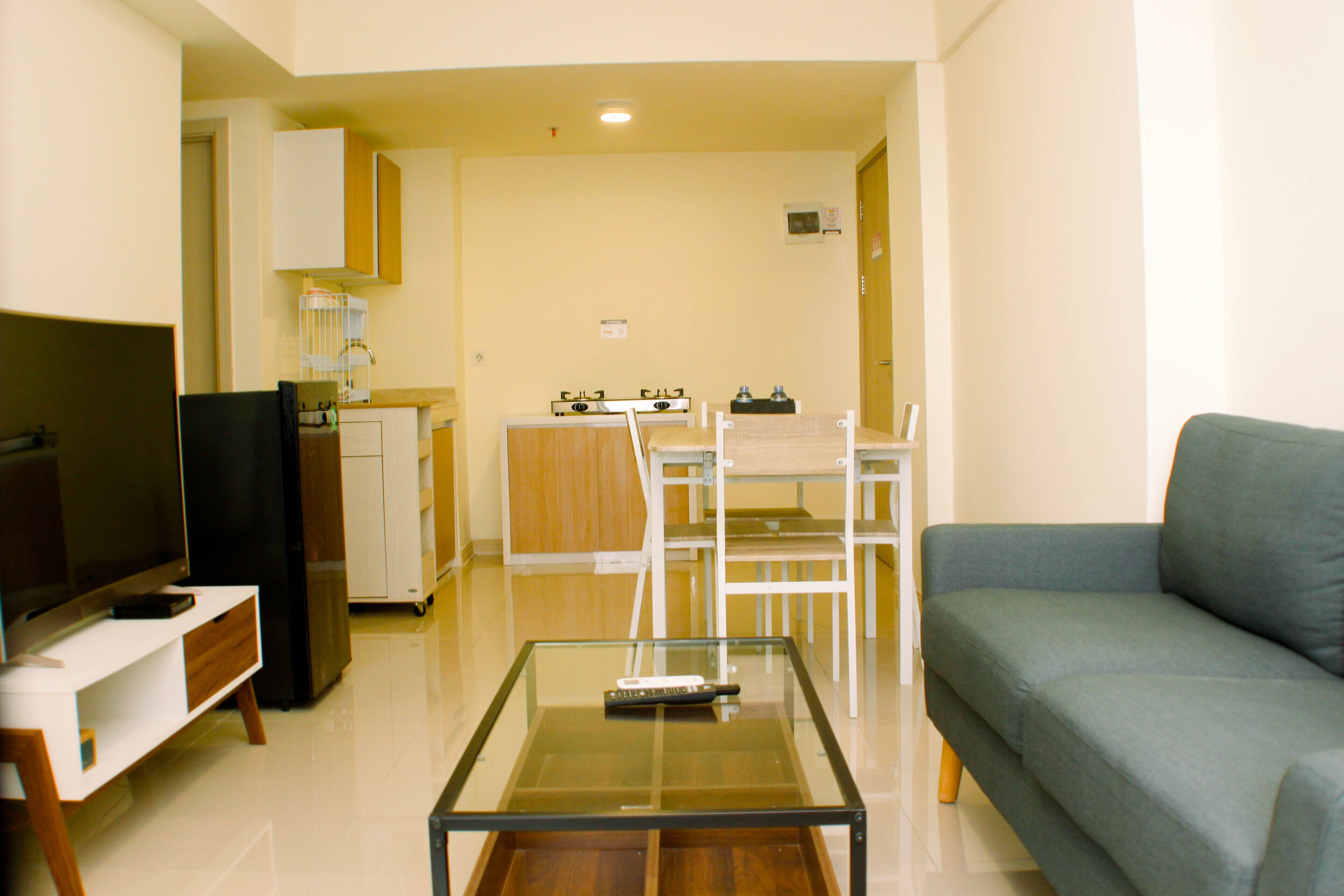 Apartemen, 2 kamar tidur | Area keluarga | TV