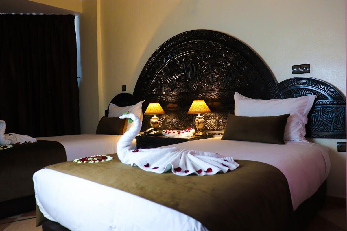 Premium bedding, free WiFi, bed sheets