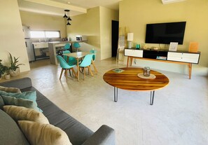 Apartment, 2 Schlafzimmer, Raucher, Balkon | Lounge
