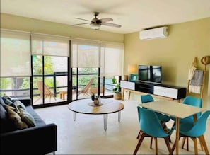 Apartment, 2 Schlafzimmer, Raucher, Balkon | Lounge