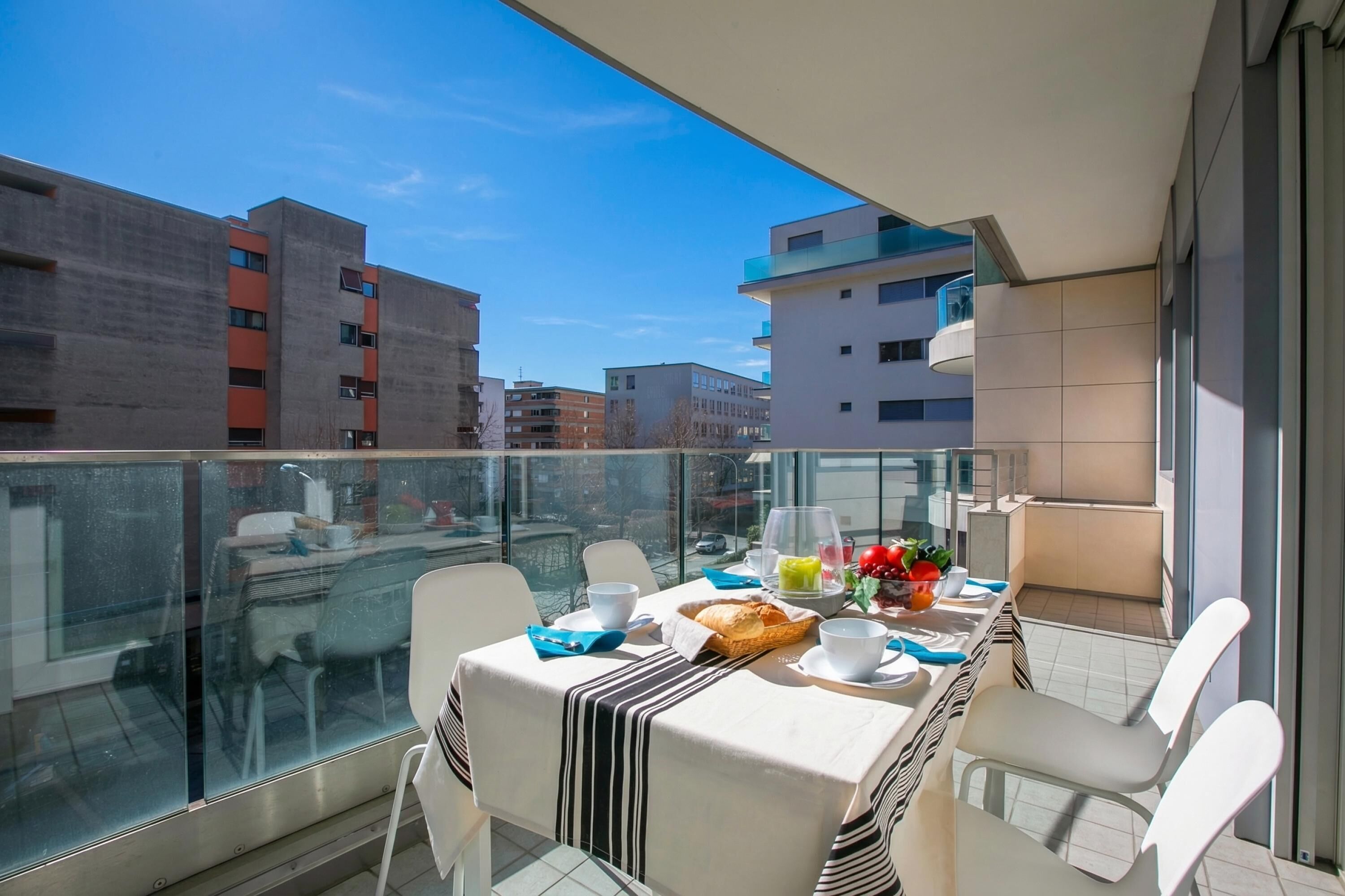 Family Apartment, Multiple Bedrooms (Prestige du Lac 27) | Balcony