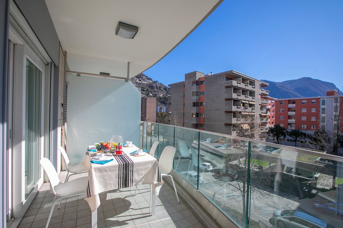 Family Apartment, Multiple Bedrooms (Prestige du Lac 27) | Balcony