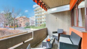 Standardlejlighed - flere soveværelser (Top Of The Spots) | Balkon