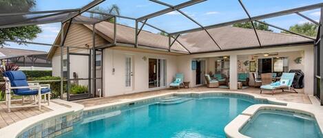 Villa, 3 Bedrooms, Private Pool, Garden View | Pool