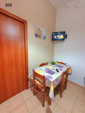 Apartment, 2 Bedrooms, Smoking, Balcony | Room amenity - Splendid Quadruple Room Located 2 Steps From the sea (Margherita di Savoia)