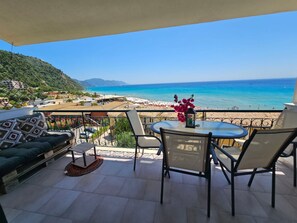 Apartment, 1 Bedroom, Smoking, Balcony | Outdoor dining - Corfu Glyfada Menigos 150 (Corfu)