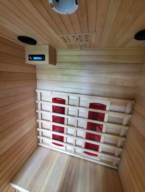 Mobile Home, 1 Bedroom, Sauna, Garden View | Sauna