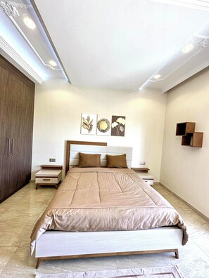 Apartment, 3 Bedrooms, Smoking, Balcony | 3 bedrooms - Lovely 3 Bedrooms Fully Equipped With Central Ac (Mahdia)