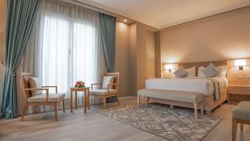 Minibar, in-room safe, desk, blackout drapes