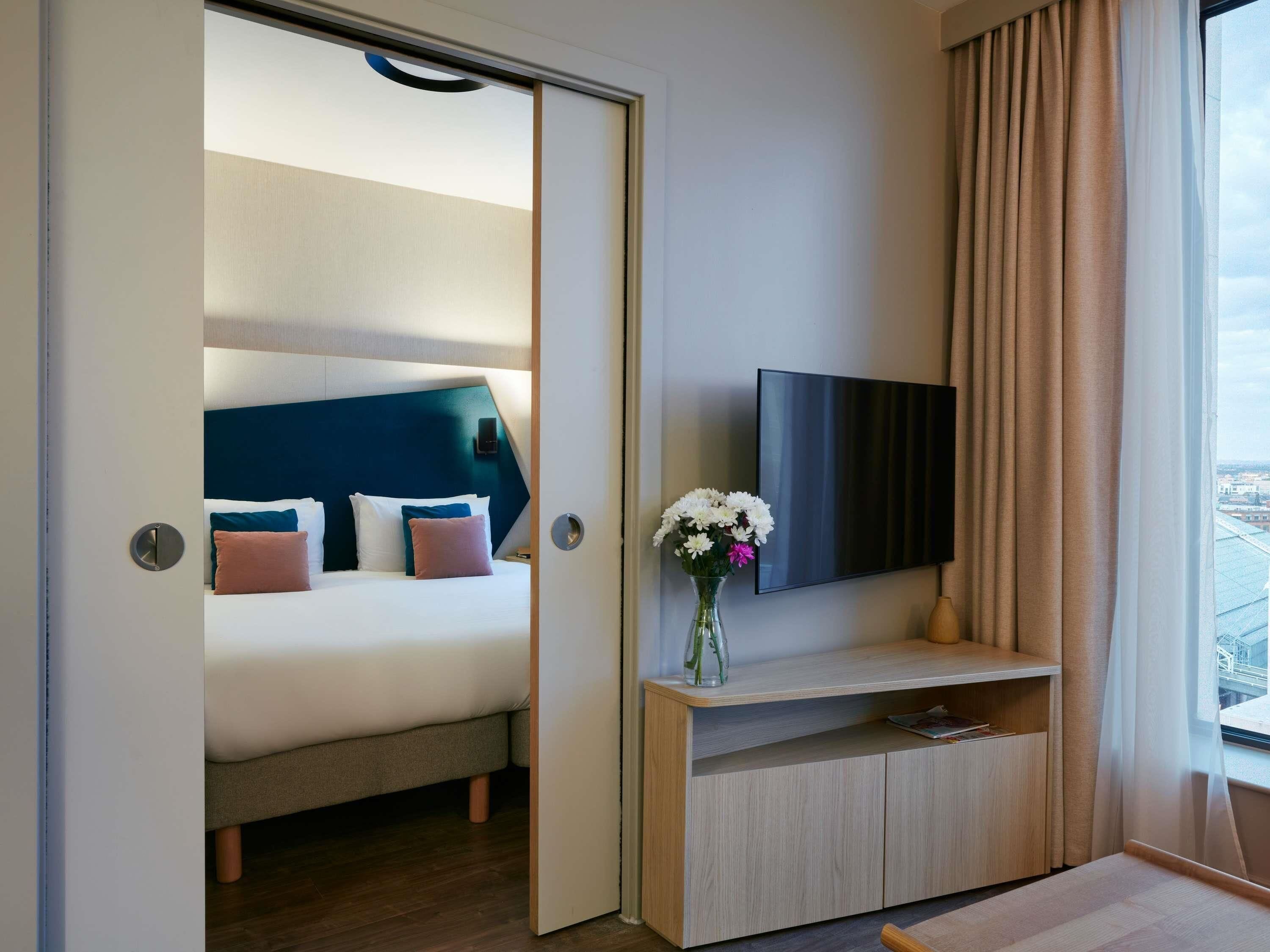 In-room safe, blackout drapes, soundproofing, iron/ironing board