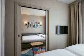 Zweibettzimmer, 1 Schlafzimmer