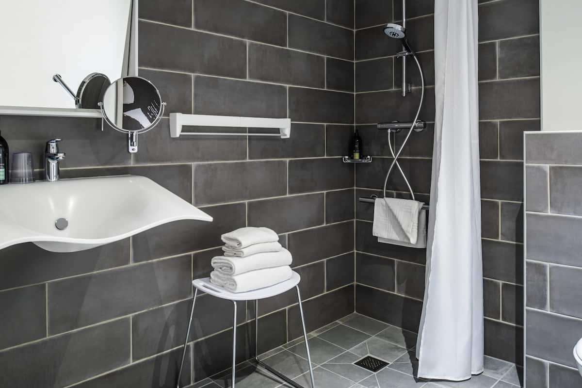 1 Schlafzimmer, Zimmersafe, Verdunkelungsvorhänge