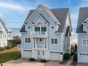 Exterior - Finders Keepers #115 Ocean Front, Hot Tub, Game Room, Sleeps 20! (North Topsail Beach)
