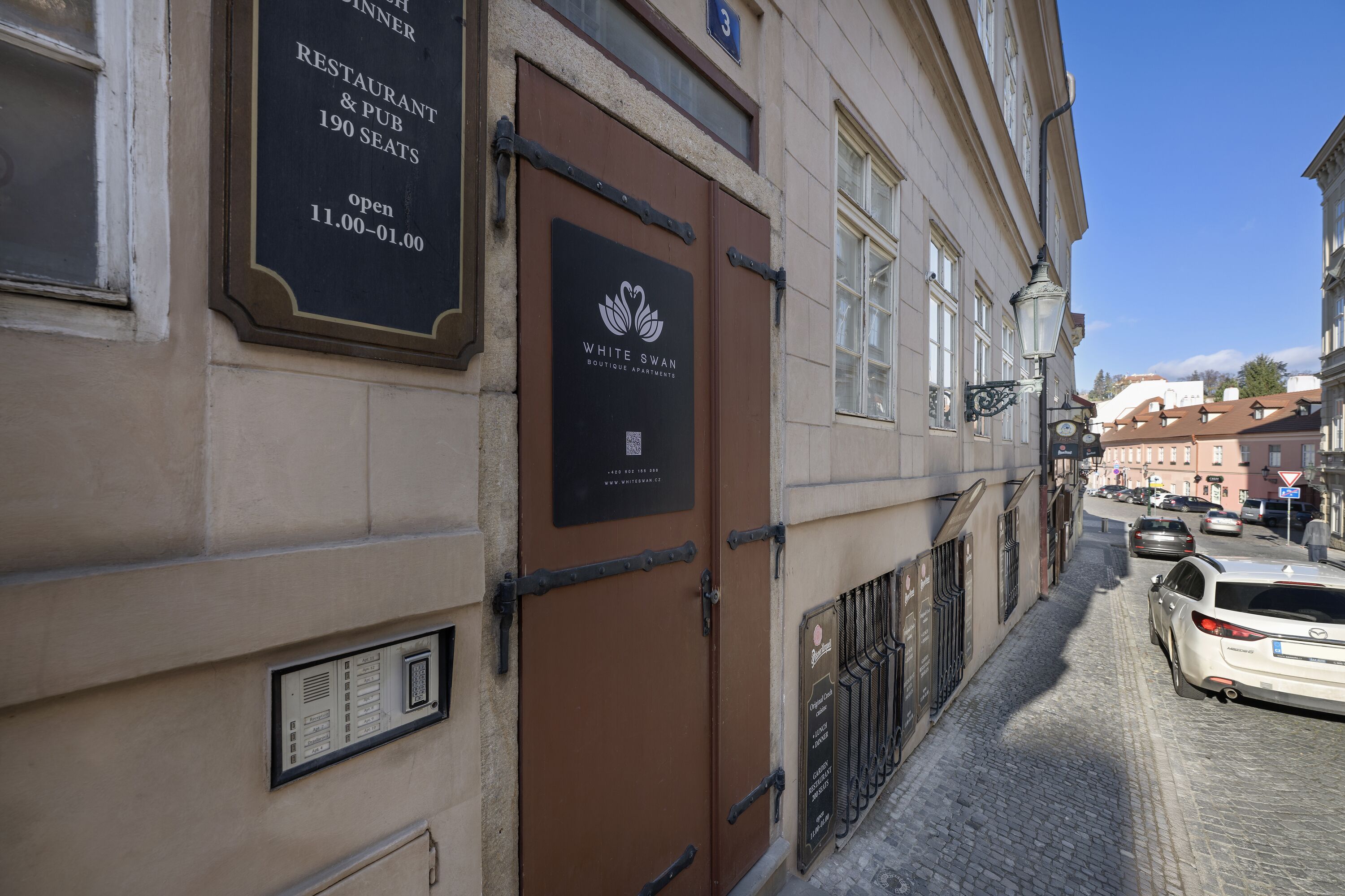 City-Apartment, 1 King-Bett und Schlafsofa | Ausblick vom Zimmer