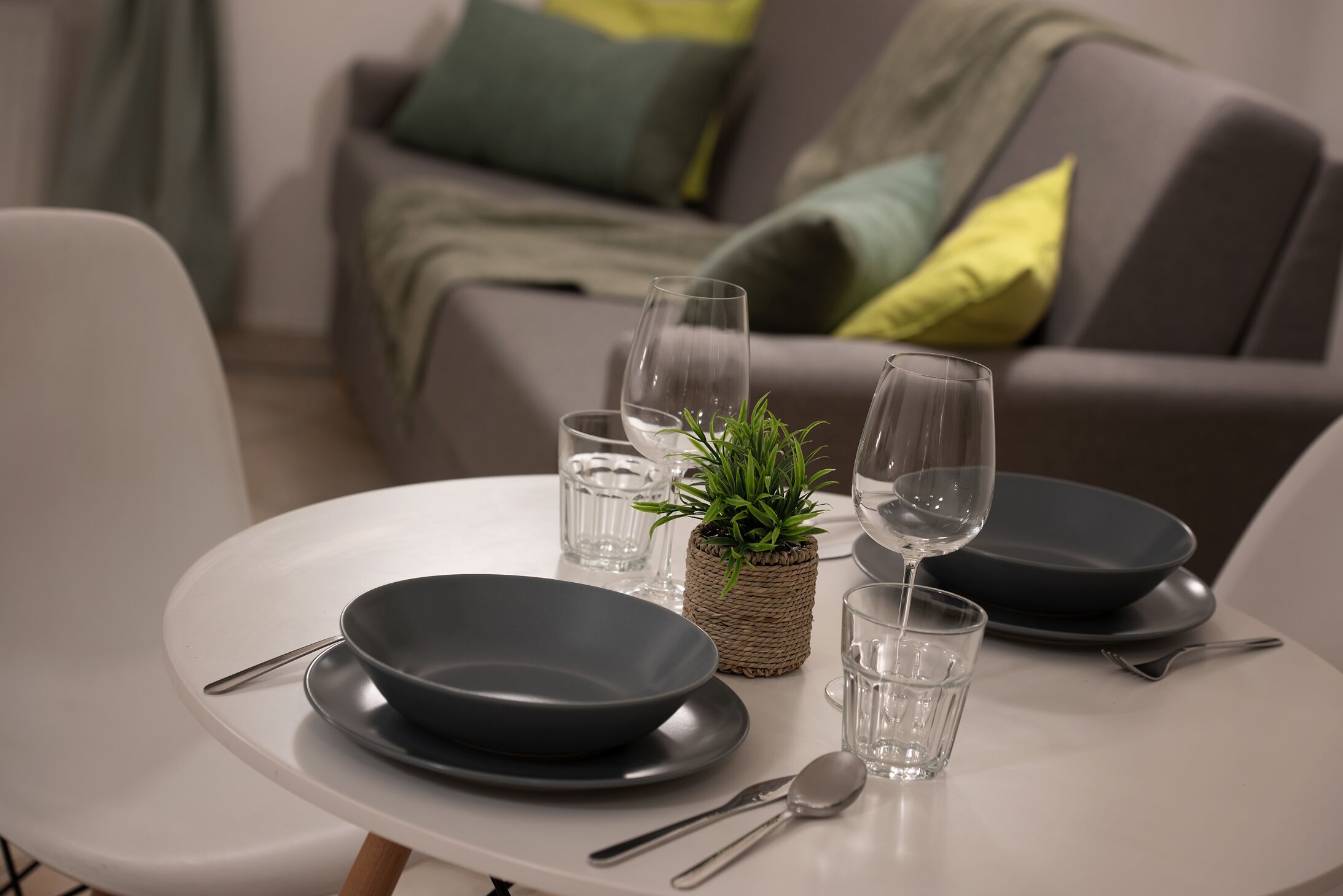 城市公寓, 1 张特大床和 1 张沙发床 | 客房内用餐