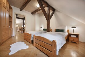 Appartement Duplex Deluxe, 3 chambres, baignoire, vue ville