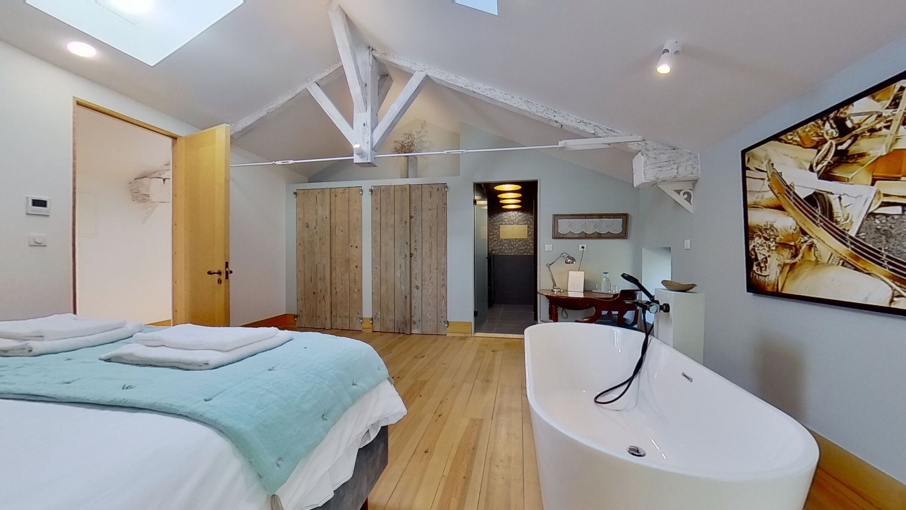 Luxury-Doppel- oder -Zweibettzimmer, Gartenblick