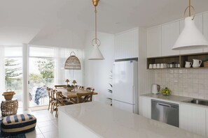 Coffee/tea maker, fridge, microwave, oven - La Ronde Three - Oceanstays - Unit 3 (Yamba)
