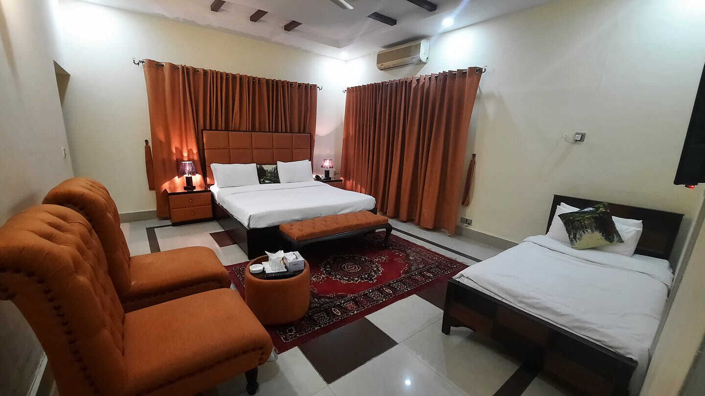 豪華雙人房 | 熨斗/熨衫板、免費 Wi-Fi、床單